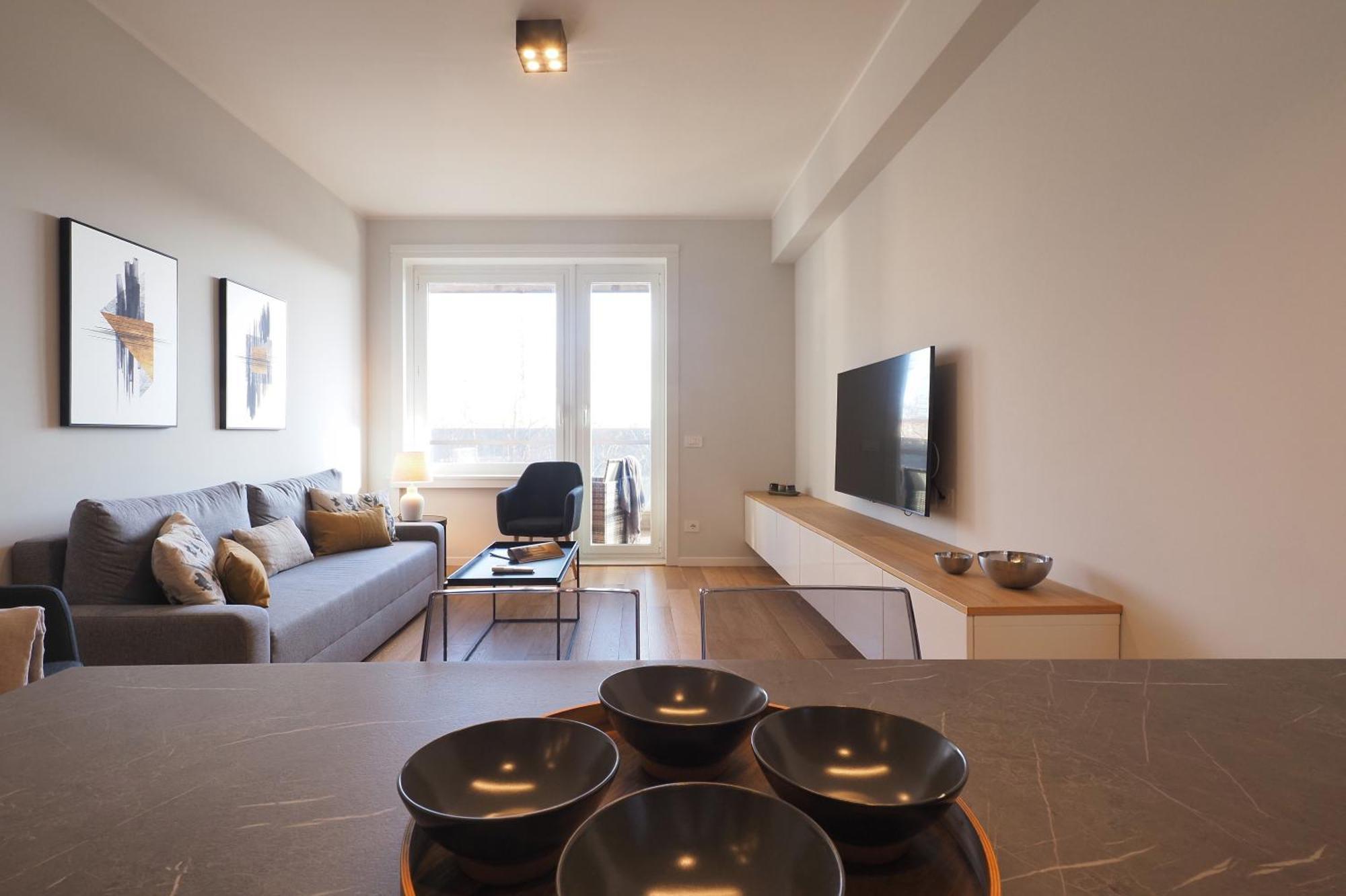 Apartment Splendida Vista Sul Parco - 2 E 2 Bagni Milan